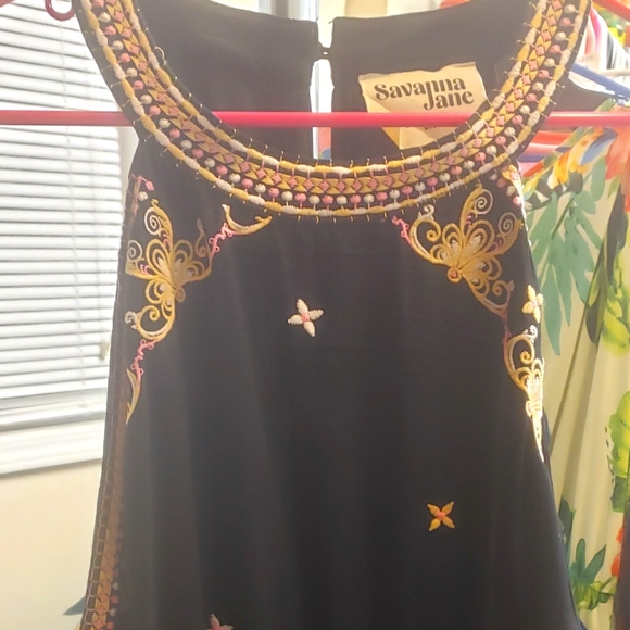 Savanna Jane sleeveless, beautifully embroidered dress. 3XL - Picture 1 of 3